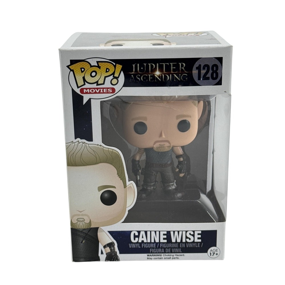 Funko Pop Movies Jupiter Ascending Caine Wise 128 Vinyl Figure Standard Black